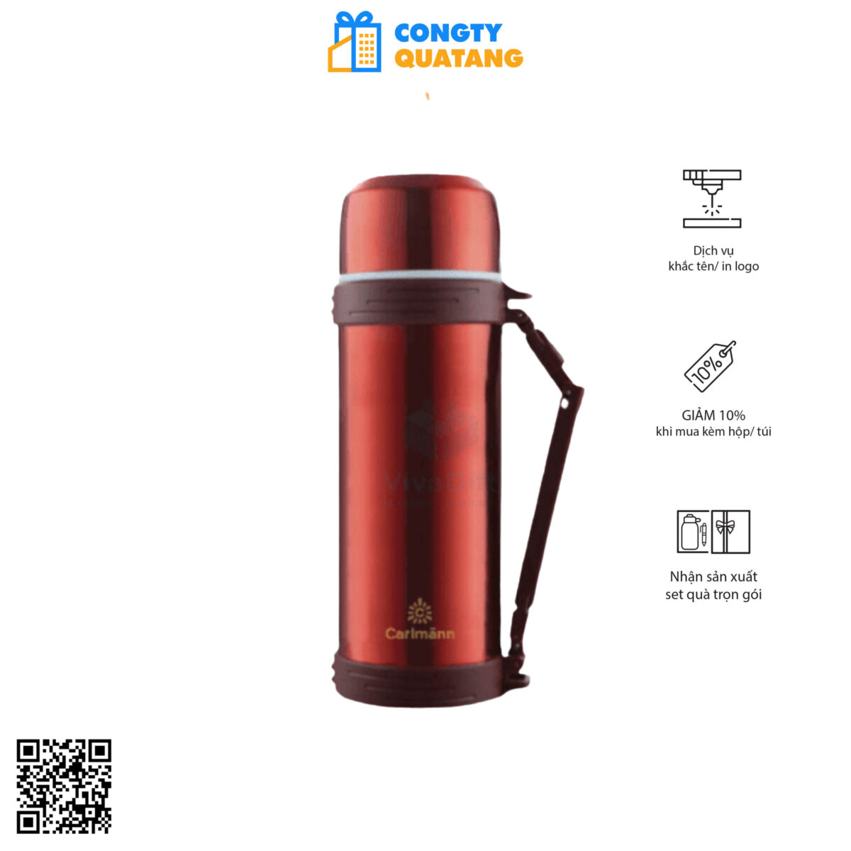 Bình giữ nhiệt Carlmann QE5032