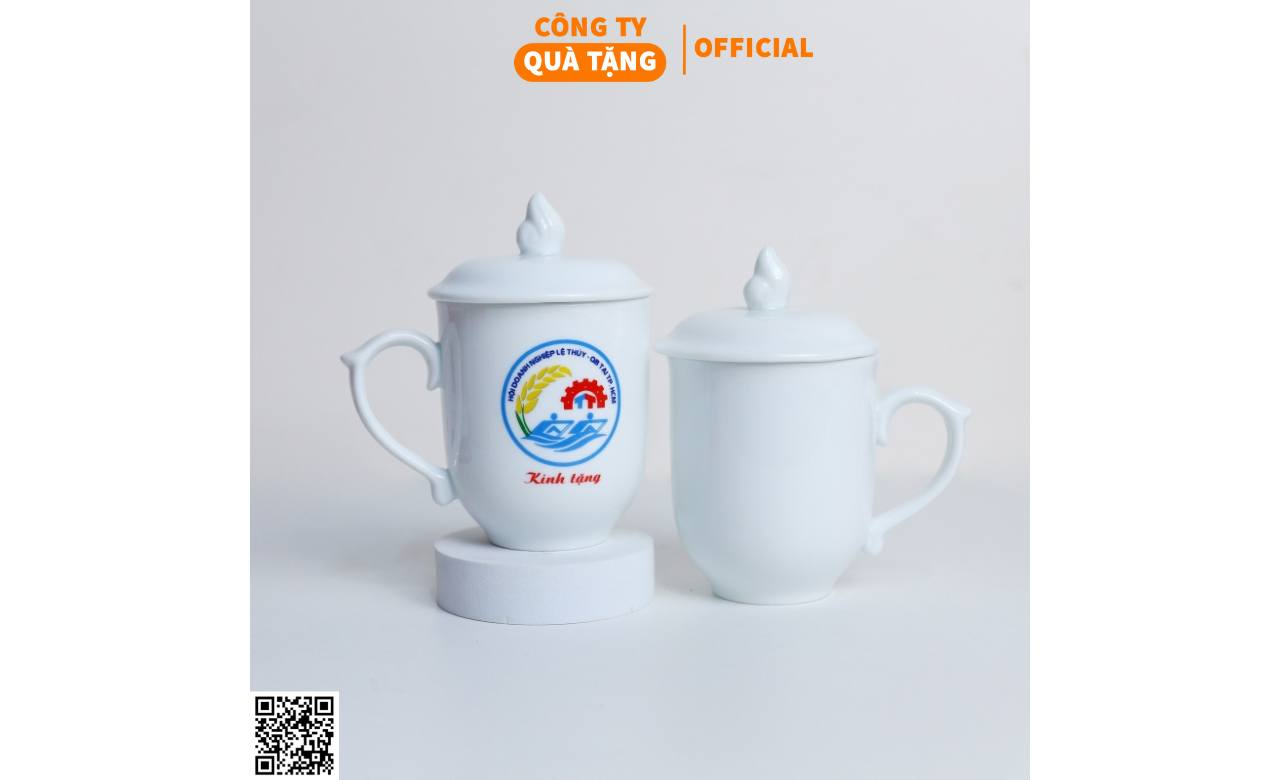 Ly sứ in logo Hội Doanh nghiệp Lệ Thủy