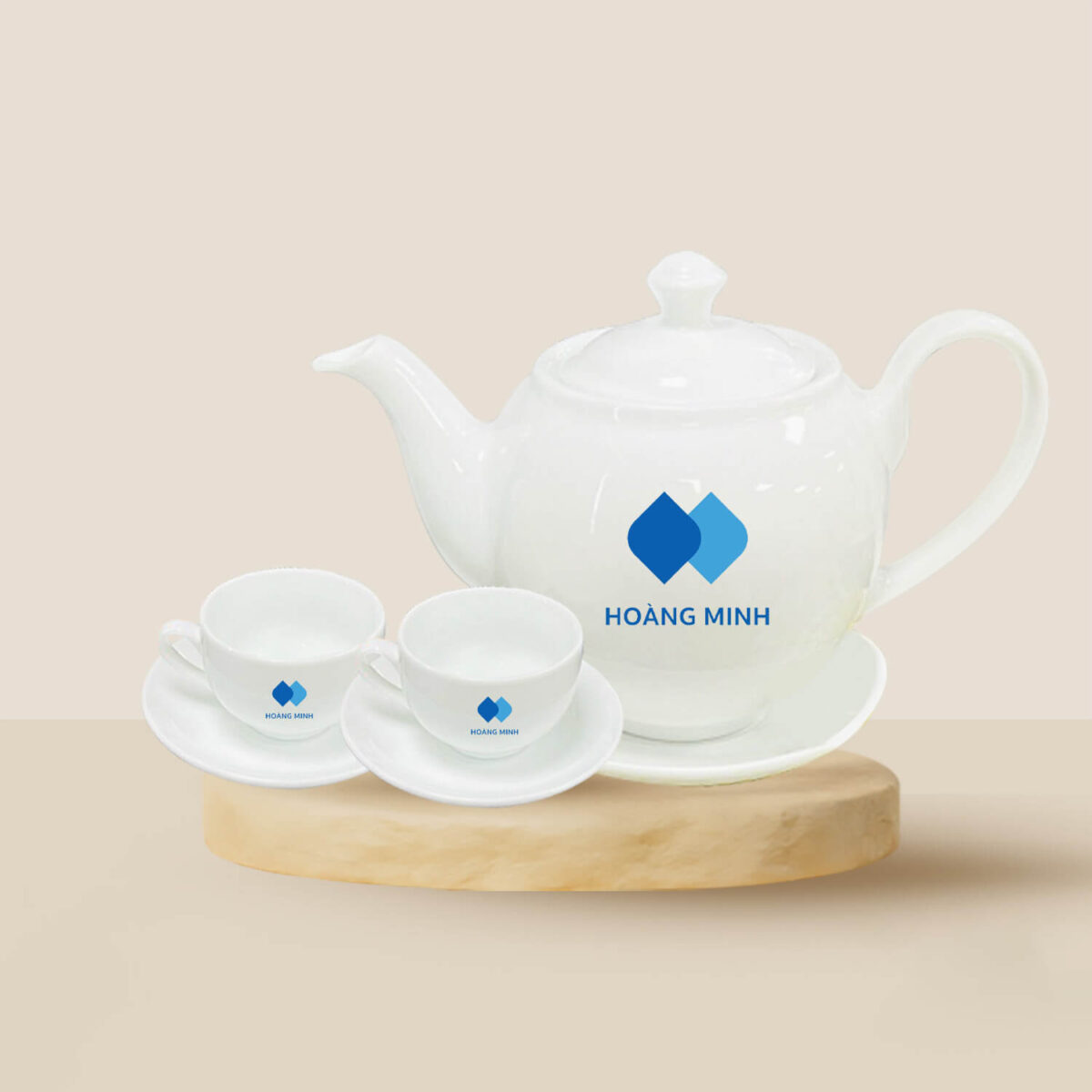 Bộ Ấm Chén Bát Tràng 900ml A016
