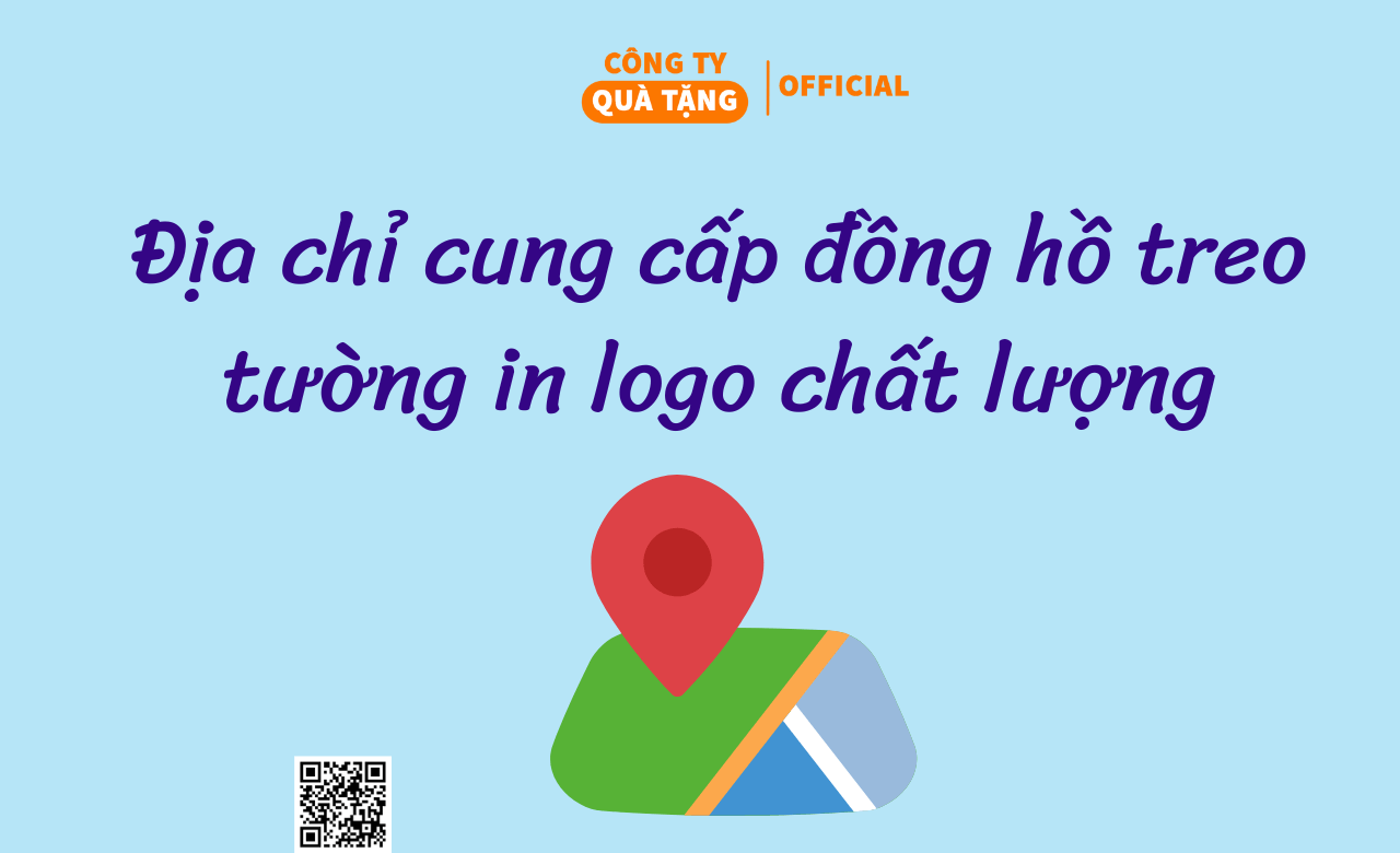 Địa chỉ cung cấp đồng hồ treo tường in logo chất lượng