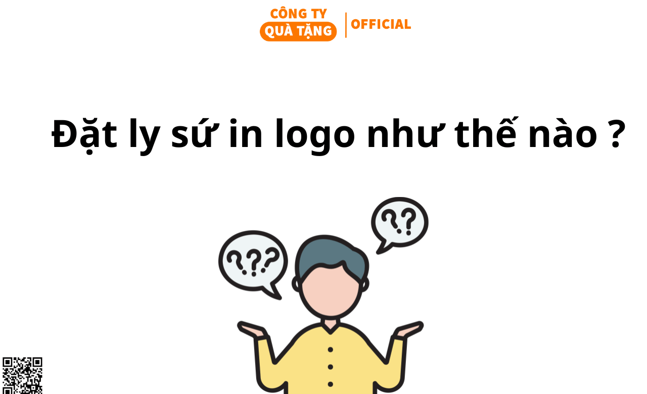 Quy trình đặt in ly sứ in logo