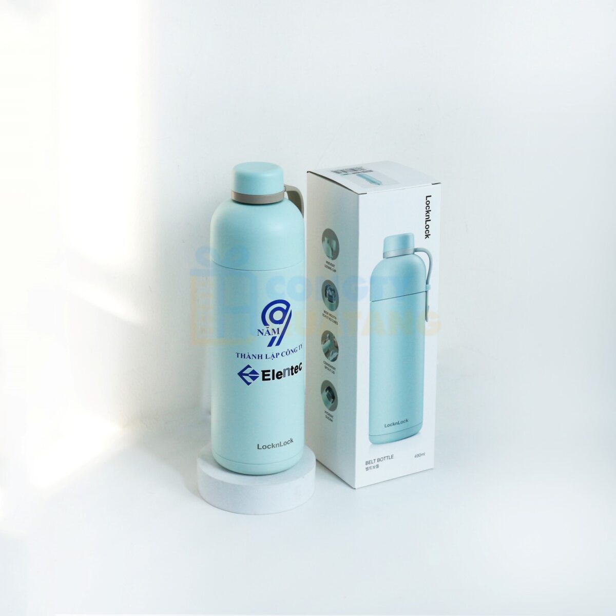 Custom LocknLock LHC4267 490ml Insulated Bottle with Logo