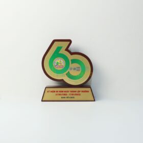 Kỷ Niệm Chương Gỗ Đồng GD-107