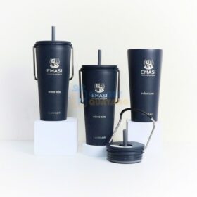 Bình Giữ Nhiệt Lock&Lock 540ml Bucket Tumbler With Straw LHC4268
