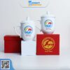 Set Quà Tặng Ly Sứ Và Hộp SQ102 - Congtyquatang.com.vn