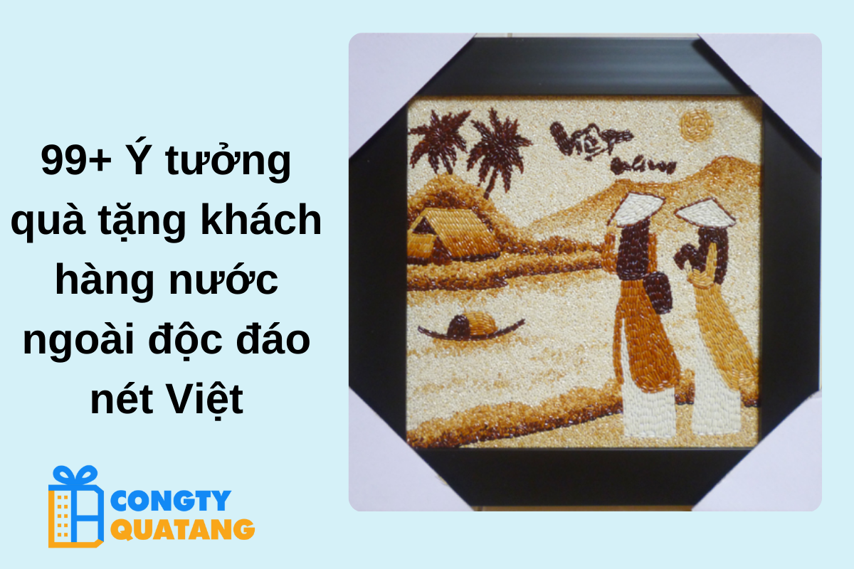 quà tặng khách hàng nước ngoài