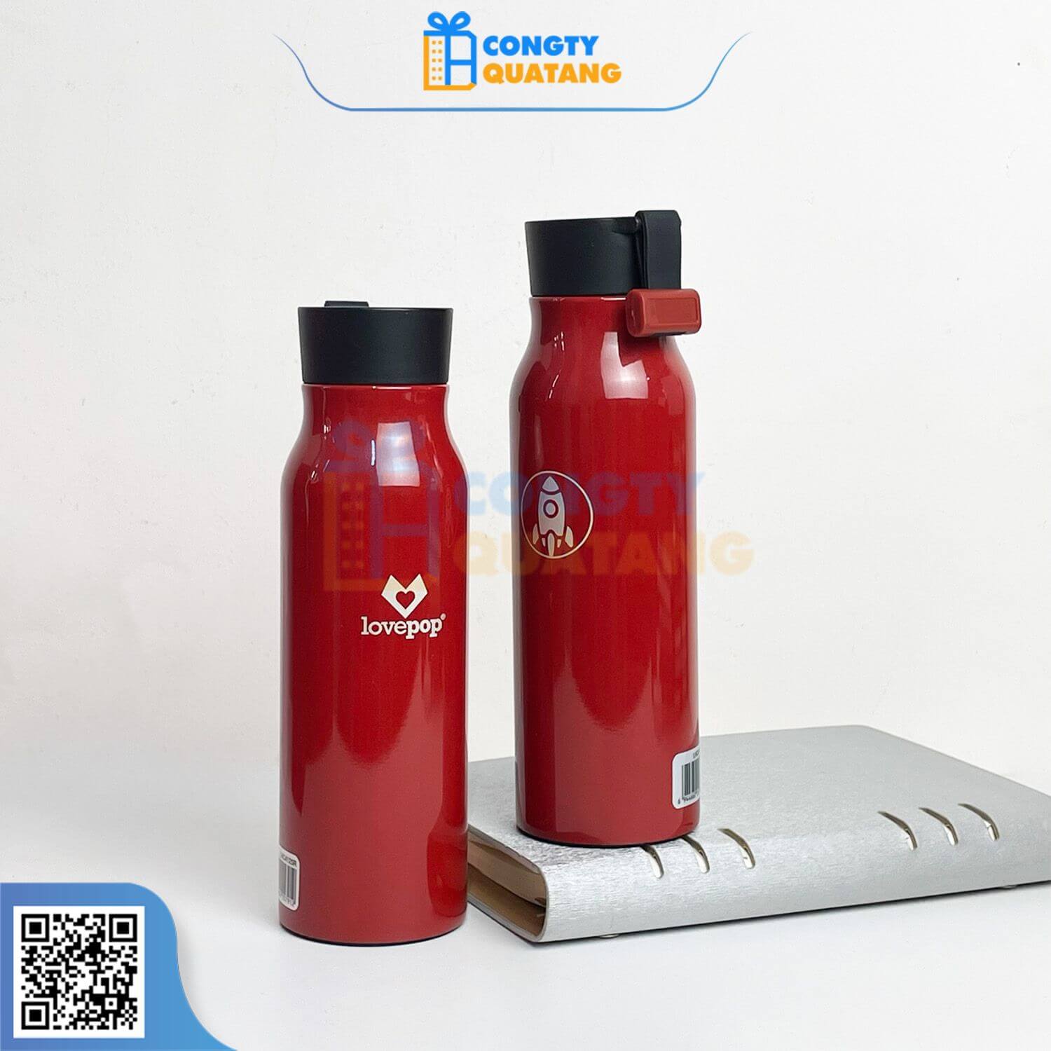 Bình giữ nhiệt in tên công ty làm quà tặng ý nghĩa
