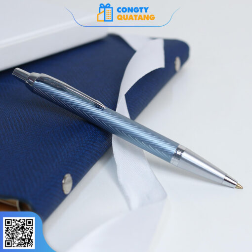 Bút Bi Cao Cấp Parker IM PRM X-Blue Grey CT GB-2143645 - Công ty Quà tặng