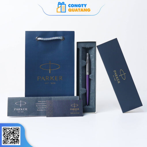 Bút Bi Cao Cấp Parker Jotter Đ-VTR Violet CT TB6-1953350 (3501179533506) - Công ty Quà tặng