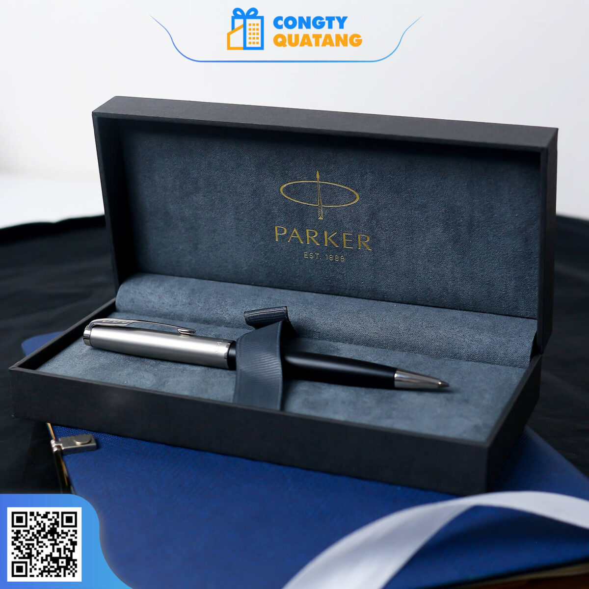 Bút Bi Cao Cấp Parker SON X-SB MBlack CT TB-2146872 - Công ty Quà tặng