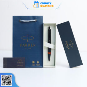 Bút Bi Parker IM Vibrant Rings Flame Orange Ballpoint Pen 2172946 - Công ty Quà tặng