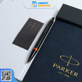 Bút Bi Parker IM Vibrant Rings Flame Orange Ballpoint Pen 2172946 - Công ty Quà tặng