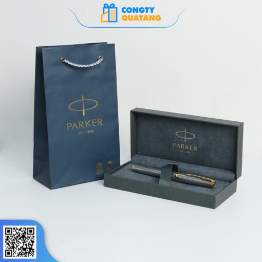 Bút Dạ Bi Parker Sonnet Đ-ST SIL GT F GB-1931491 - Công ty Quà tặng