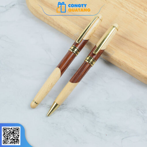 Bút gỗ khắc tên BKL-103 - Congtyquatang