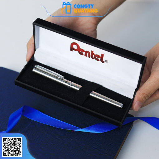 Bút ký Cao Cấp Pentel K600C có khắc tên theo yêu cầu khách hàng - Công ty Quà tặng