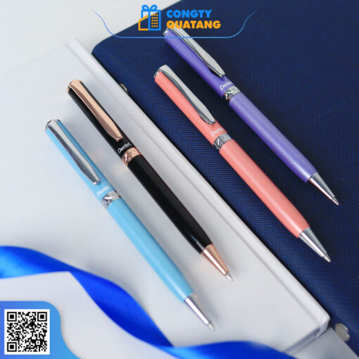 Bút Ký Cao Cấp Pentel B811 Ngòi 0.8mm Mực Xanh - Công ty Quà tặng