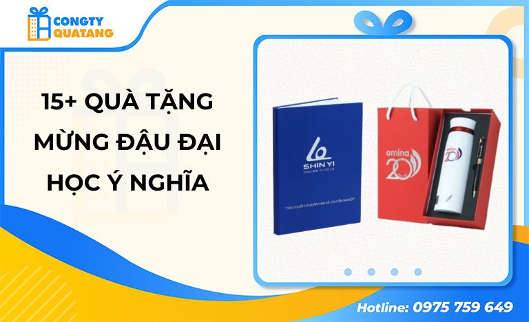 15+ quà tặng mừng đậu đại học ý nghĩa, độc đáo 2025