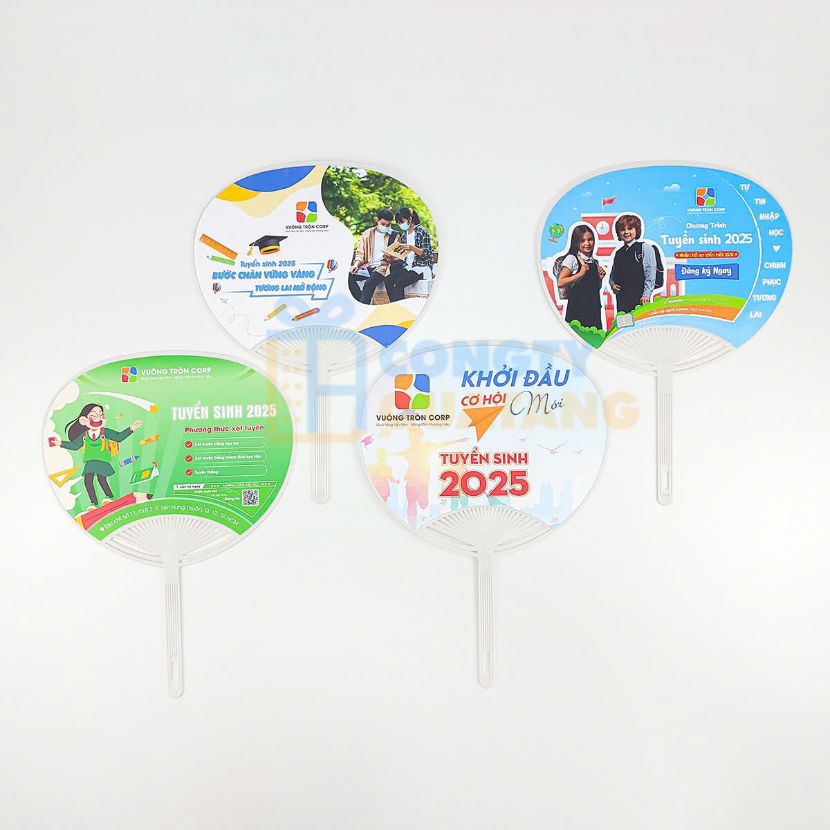 Quạt nhựa cầm tay là lựa chọn tối ưu chi phí cho sự kiện 
