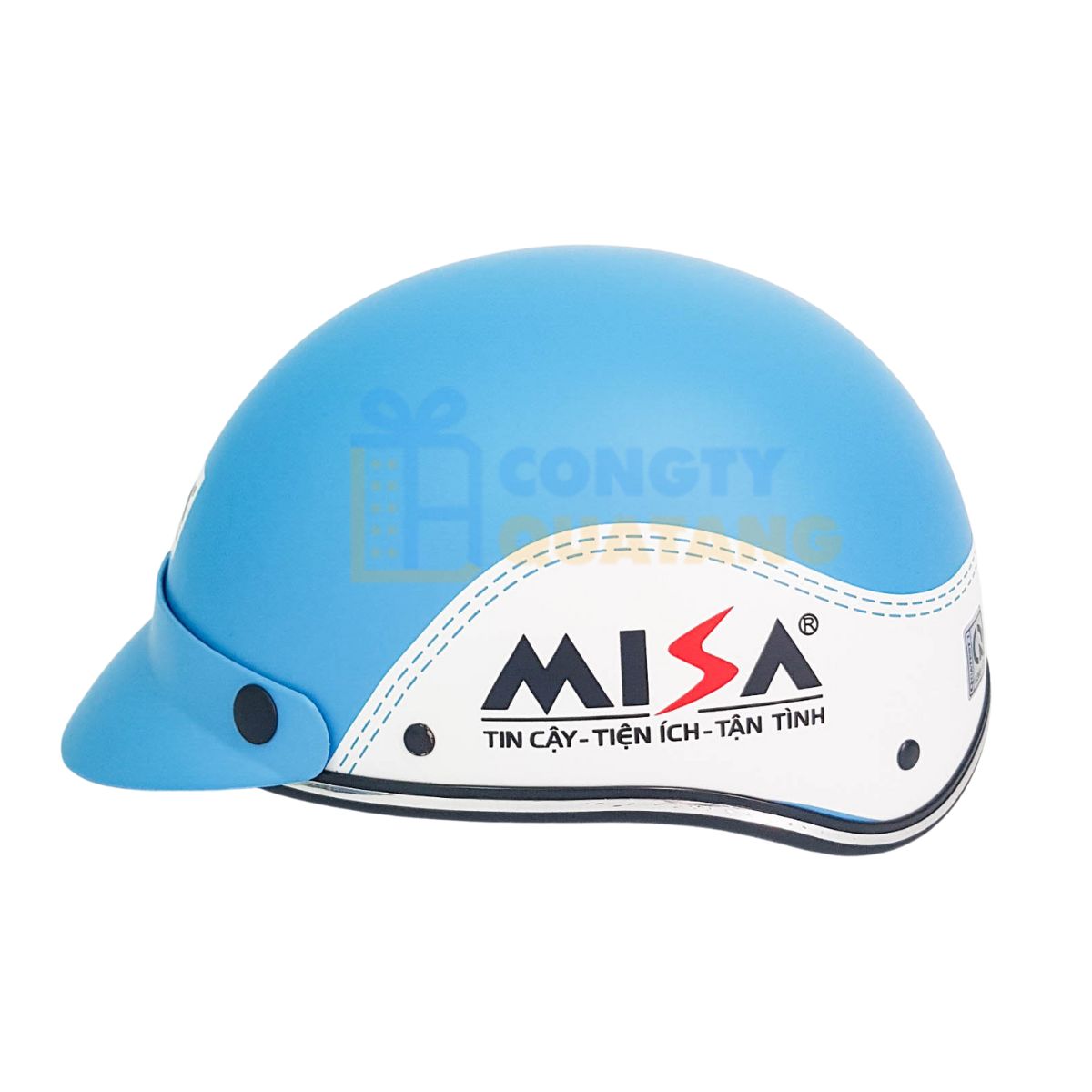 Mũ bảo hiểm là món quà thiết thực, vừa bảo vệ an toàn, vừa quảng bá hình ảnh công ty hiệu quả.