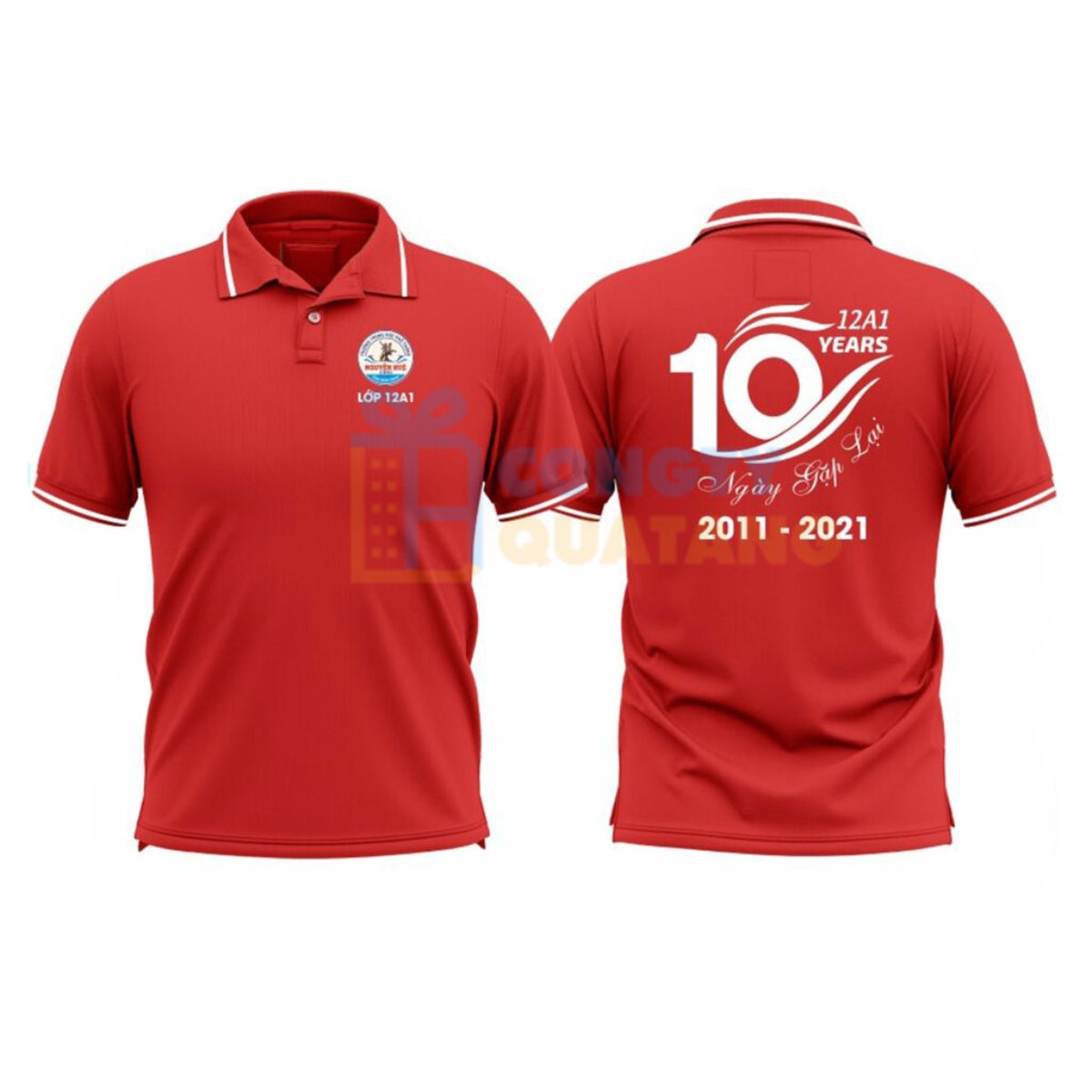 Áo thun là lựa chọn lý tưởng khi mua quà tặng thành lập trường 