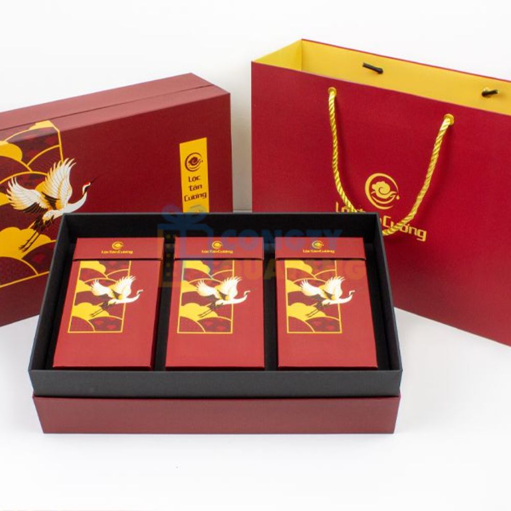 Hộp quà bánh trung thu cao cấp dành tặng khách hàng