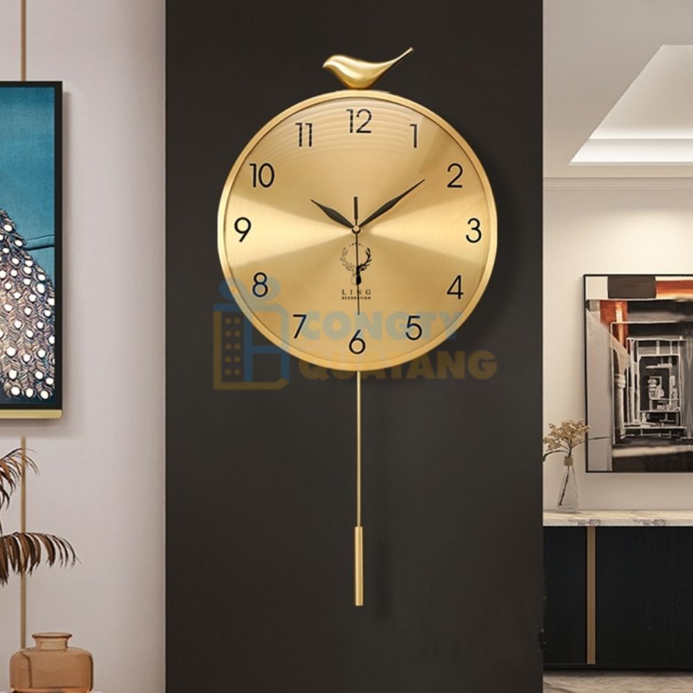 Đồng hồ treo tường tặng khách hàng thể hiện đẳng cấp