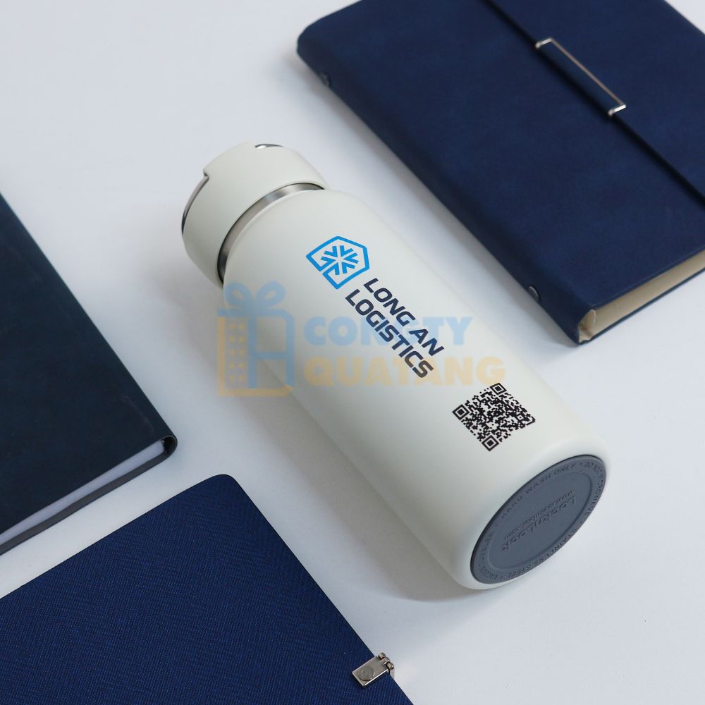 Bình giữ nhiệt in ấn logo tặng cho khách hàng dịp Trung thu