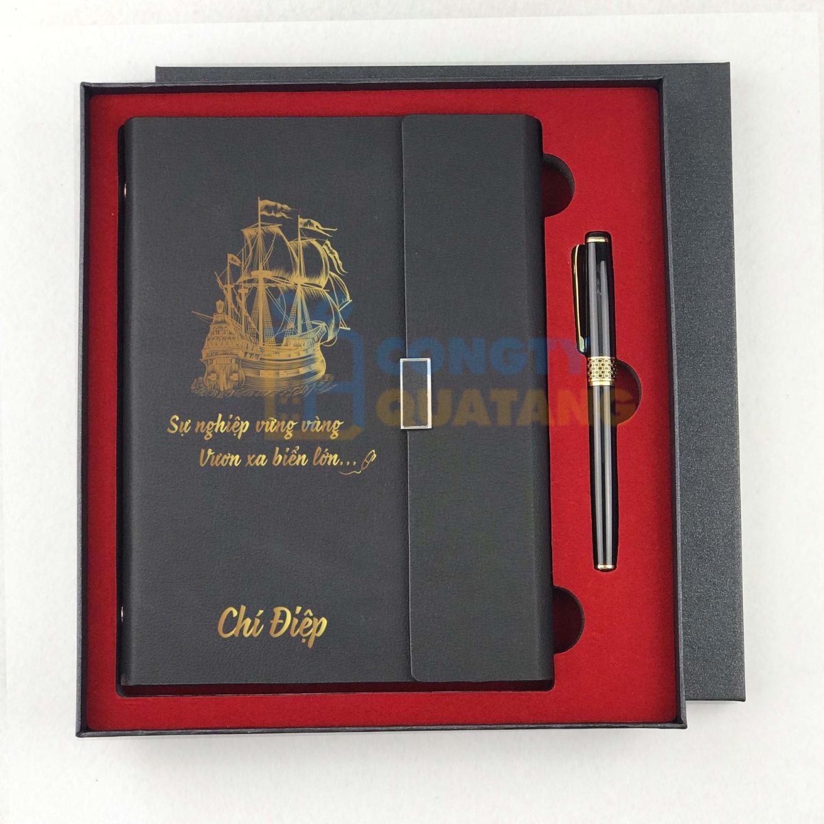 Set quà tặng cao cấp làm quà tặng chia tay sếp nữ 