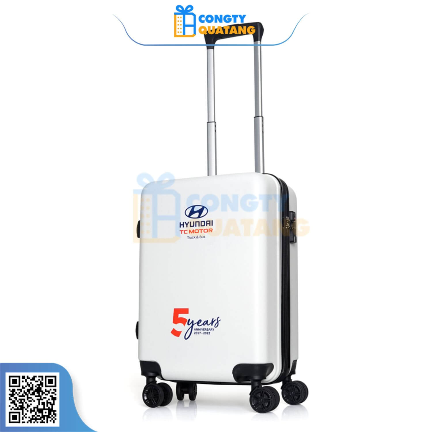 Vali in logo làm quà tặng trong dịp kỷ niệm thành lập công ty 