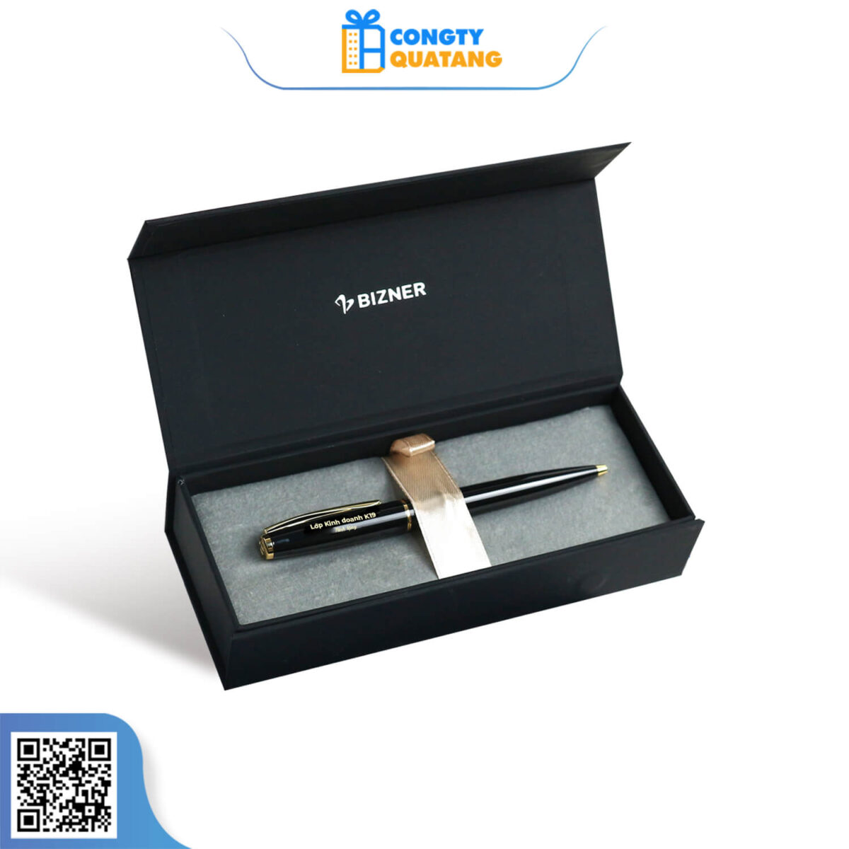 Set quà 20/11 gồm bút Bizner BIZ-04 kèm theo hộp đựng - Công ty Quà tặng