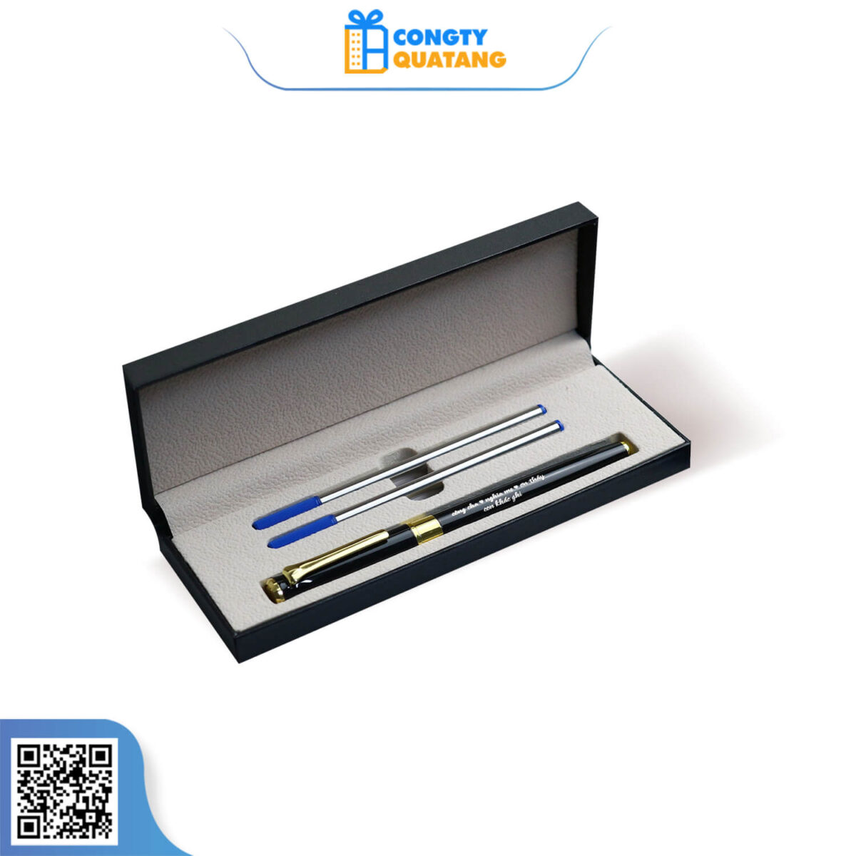 Set quà 20/11 gồm bút kèm theo 2 ngòi SQ304 - Công ty Quà tặng