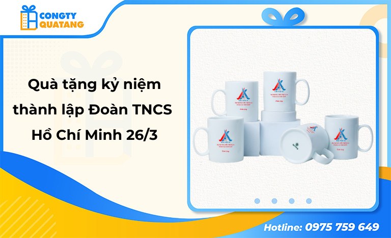 15+ quà tặng kỷ niệm thành lập Đoàn TNCS 26/3 ý nghĩa nhất