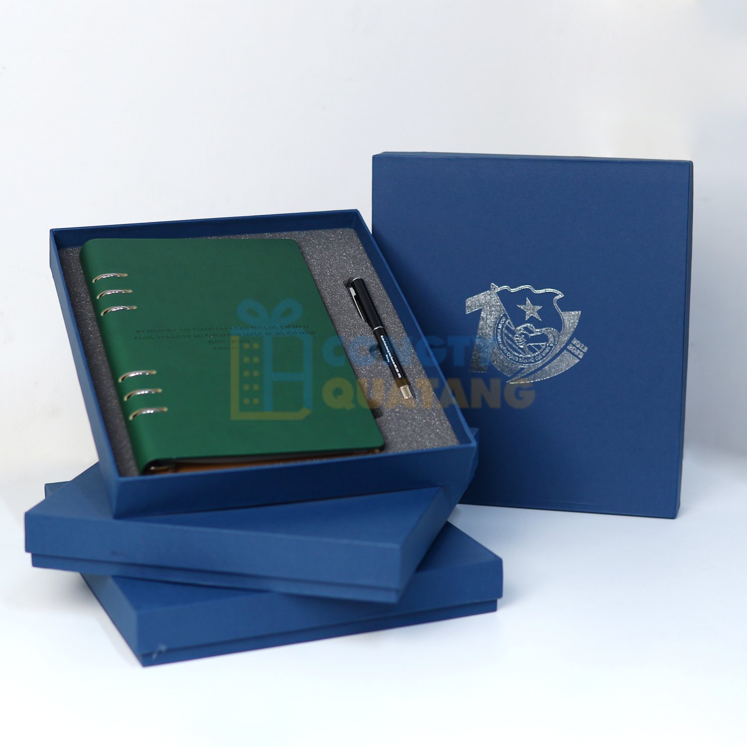 Set quà sổ tay và bút ký cao cấp dành tặng đại biểu cấp cao