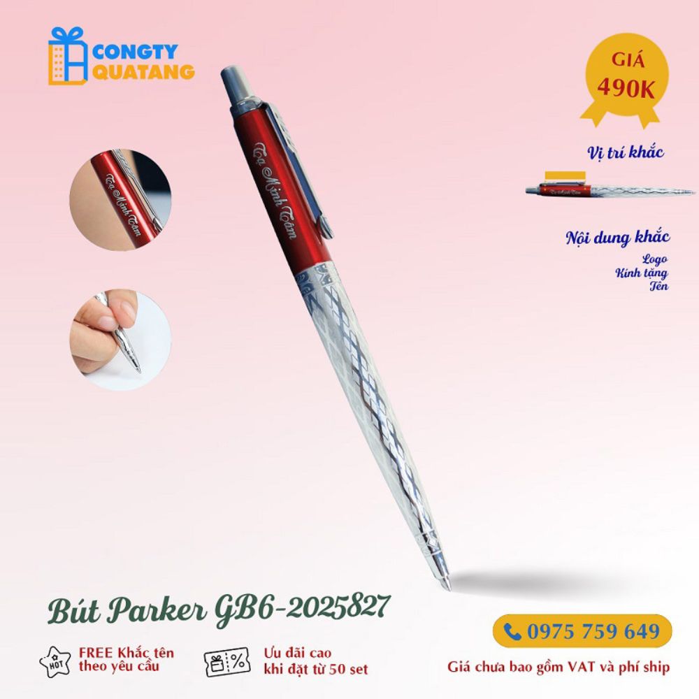 Bút Parker Jotter SE X-Red CLAS CT GB6-2025827 - congtyquatang.com.vn