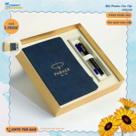 Set Quà Tặng 27/2 Bút Parker 1975576, Hộp Đựng, Thiệp Chúc Mừng SQT2706 - Congtyquatang.com.vn
