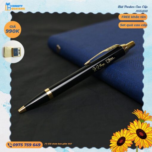 Set Quà Tặng 27/2 Bút Parker 1975638, Hộp Đựng, Thiệp Chúc Mừng SQT2705 - Congtyquatang.com.vn