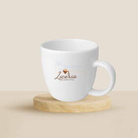 Ly Sứ Trắng Dáng Tròn Lùn QT-CS112