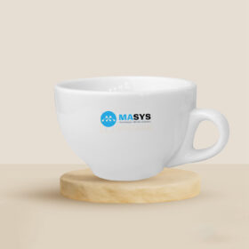 Bộ Ly Sứ Café Trắng Cappuccino QT-CS118