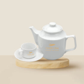 Bộ Ấm Chén Minh Long 0.7 L – Jasmine – Trắng A001_01071100003