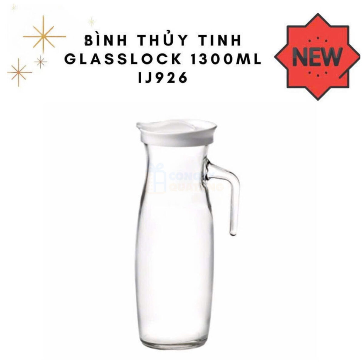 Bình thủy tinh Glasslock IJ926