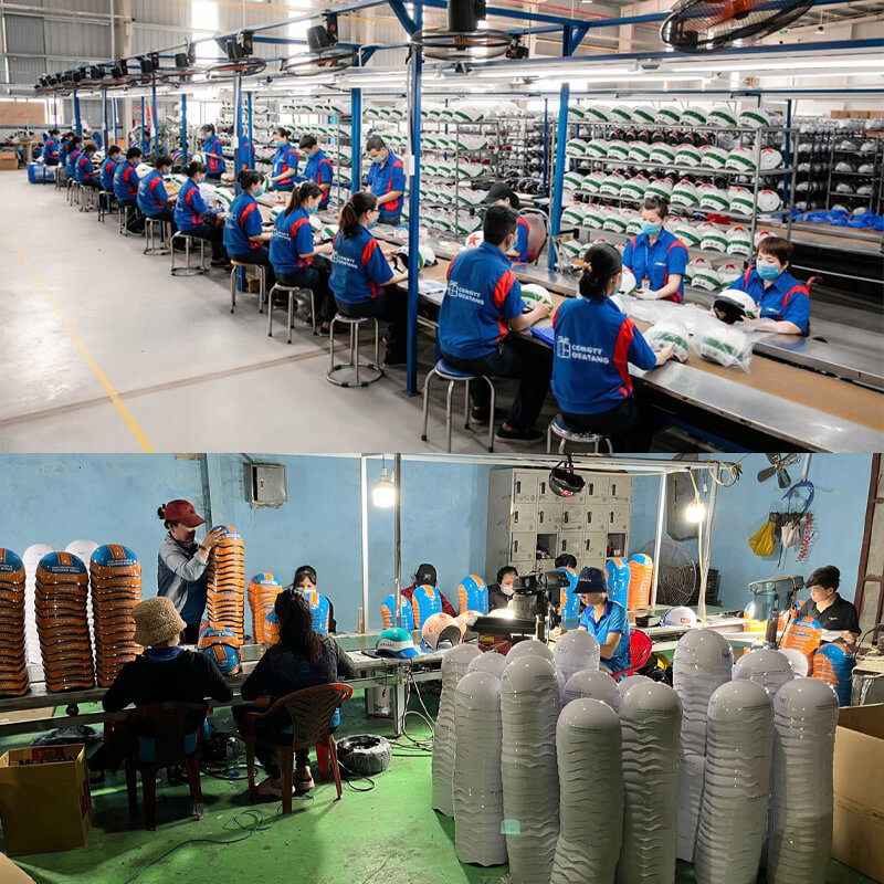 Xưởng sản xuất mũ bảo hiểm in logo theo yêu cầu, giá tốt tại HCM - Congtyquatang.com.vn