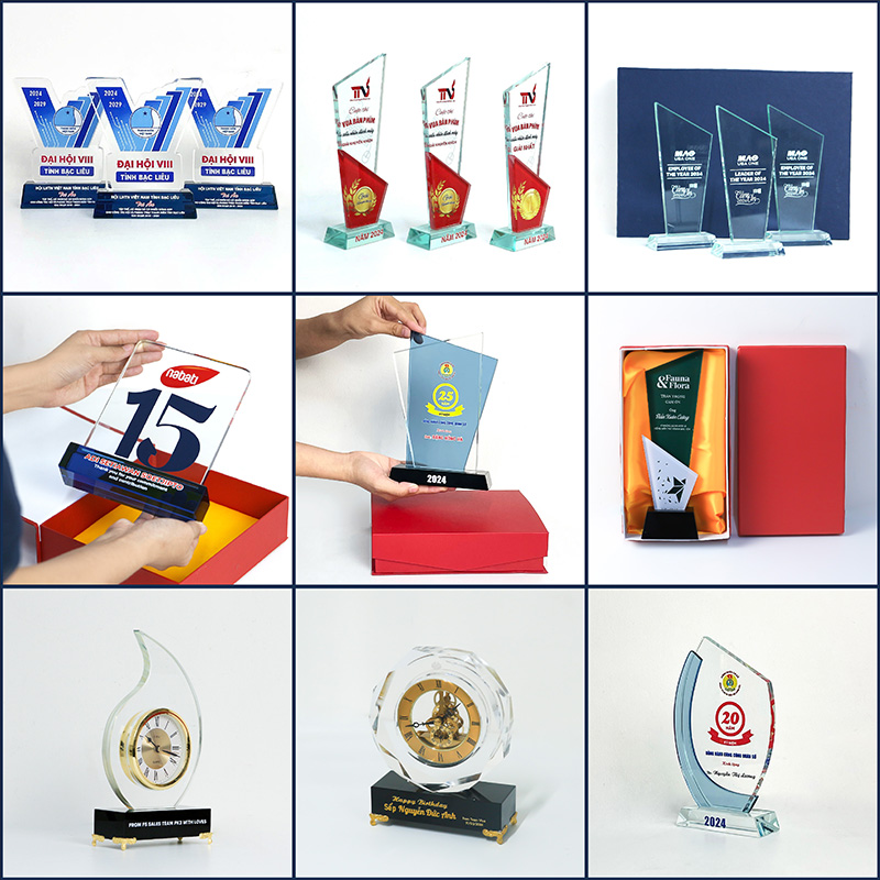 Xưởng sản xuất kỷ niệm chương, in ấn logo theo yêu cầu giá tốt tại HCM - Congtyquatang.com.vn