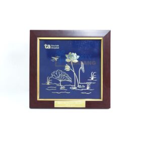 Khung Tranh Gỗ Dát Vàng 24k