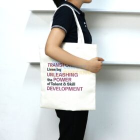 Túi vải canvas có quai xách TCV101-Congtyquatang.com.vn