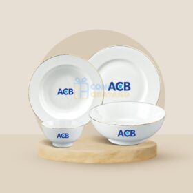 Bộ Đồ Ăn 9 Sản Phẩm Minh Long Jasmine IFP – Chỉ Vàng 470928014