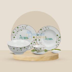 Bộ Đồ Ăn 6 Người 24 Sản Phẩm – Jasmine – Hoa May Mắn 24216