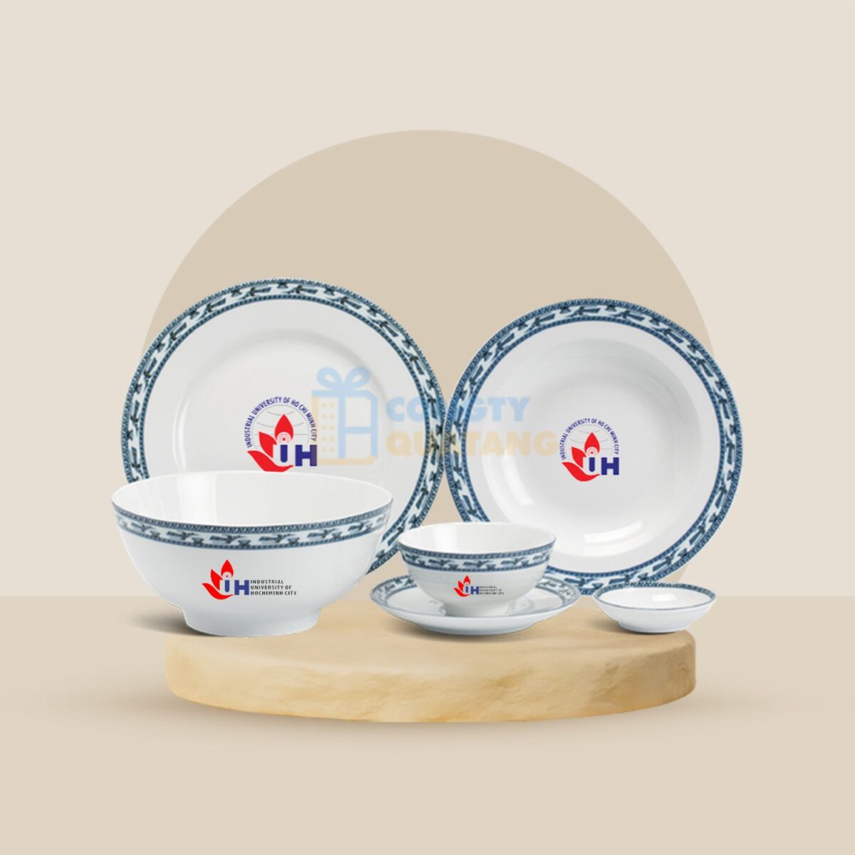 Bộ Đồ Ăn 6 Người 24 Sản Phẩm Minh Long Jasmine – Chim Lạc 24385