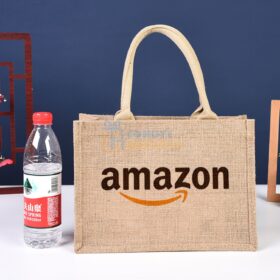Túi vải đay hình hộp chữ nhật ngang, có quai xách TVD103