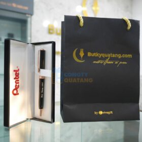 Bút ký cao cấp nét 0,8mm Pentel B811APG-C màu đồng đen