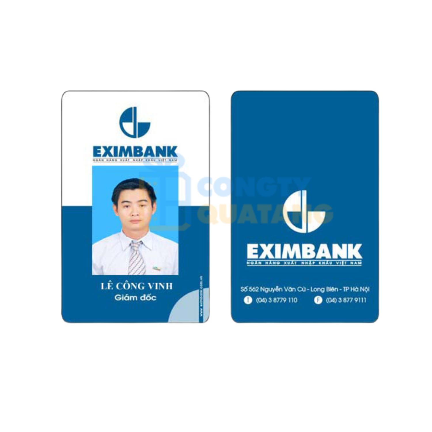 Bảng tên nhân viên đeo cổ in theo yêu cầu